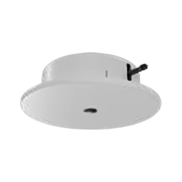Old-Work Recessed Ceiling Canopy with Junction Box for CMC Cylinders, White (Except CMC9)