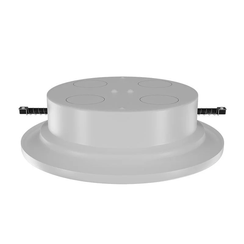 Old-Work Recessed Ceiling Canopy with Junction Box for CMC Cylinders, White (Except CMC9) - view 3