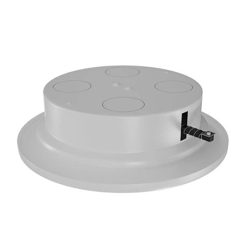 Old-Work Recessed Ceiling Canopy with Junction Box for CMC Cylinders, White (Except CMC9) - view 4