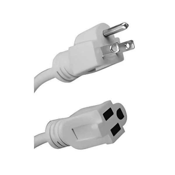 Outdoor Extension Cord, SJTW 16AWG/3 Conductor, 125V, 50 Feet, 13A