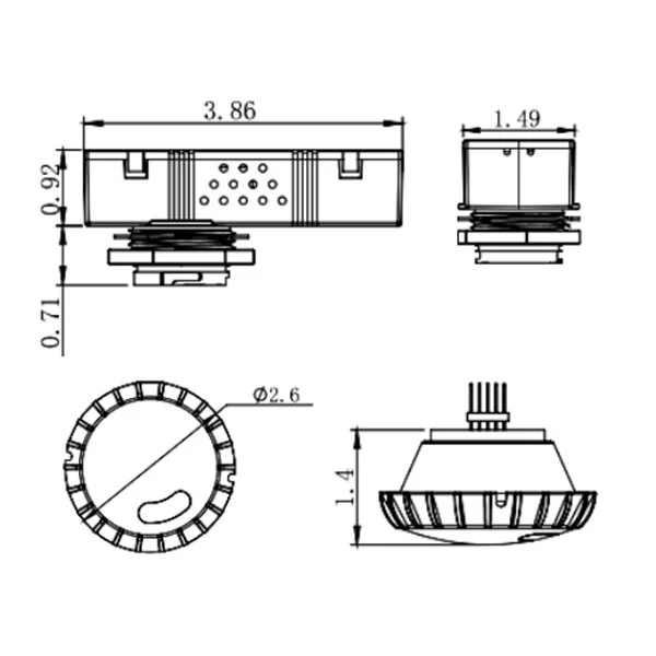 Westgate Manufacturing Outdoor Motion Sensor, IP66 - view 2