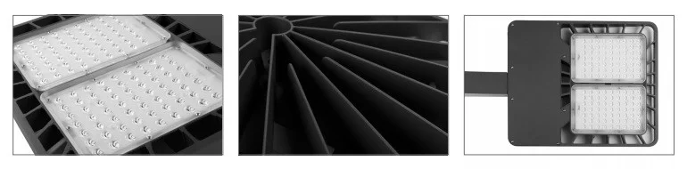 Outdoor Shoebox LED Area Lighting, Large, 300W, Type III - view 3