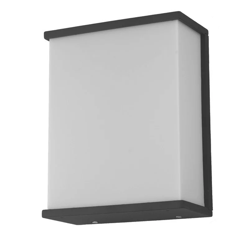 Outdoor Wall Light 23W 3000K|4000K Black Acrylic