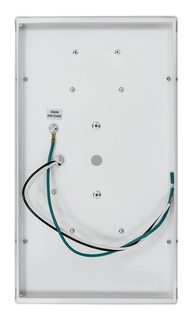 Outdoor Wall Pack, Rectangular, 12W, 968lm, 120V, 3CCT Selectable, White - view 4