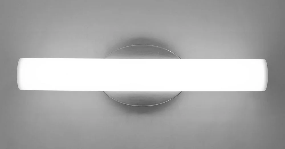 Oval-Back 360° Modern Vanity, Multi Color Temperature, 18" Wide - view 3