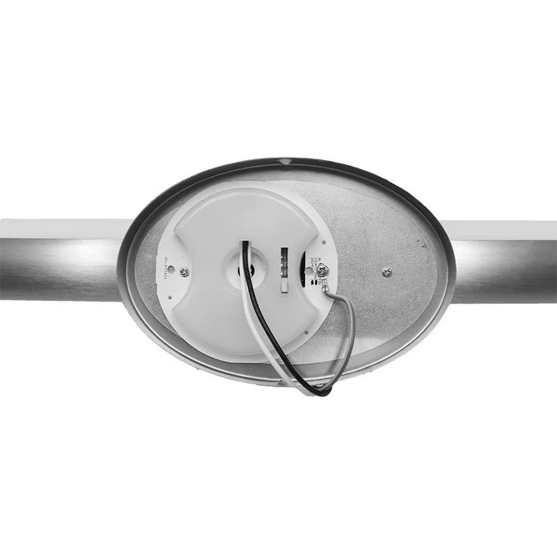 Oval-Back 360° Modern Vanity, Multi Color Temperature, Brushed Nickel - view 3