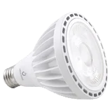 PAR30 19.5W HO LED Bulb, 4000K, 40° Flood, 277V