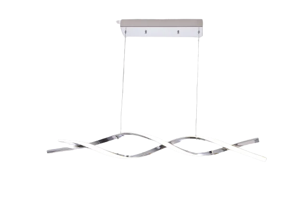 Pendant Chandelier 35 W LED Light - Linear Wave
