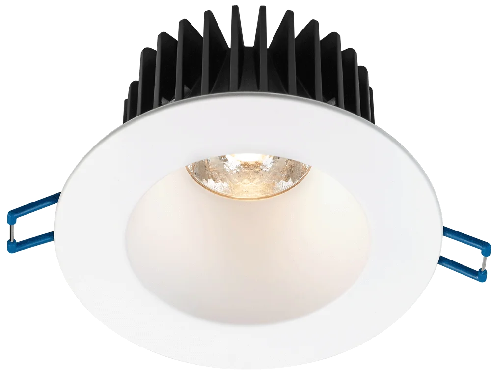 Lotus LED Lights Polycarbonate Round 4", White Trim