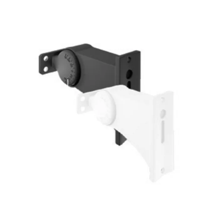 Portor Industry Adjustable Mount, Square/Round Pole, White