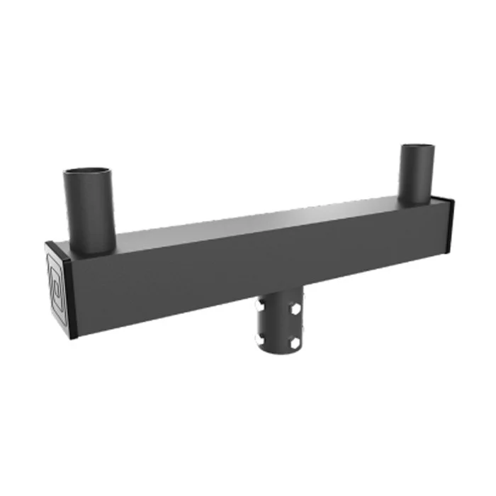 Portor PT-AL-P-VRT2-2 Twin Vertical Tenon, 2" Round Pole, Bronze