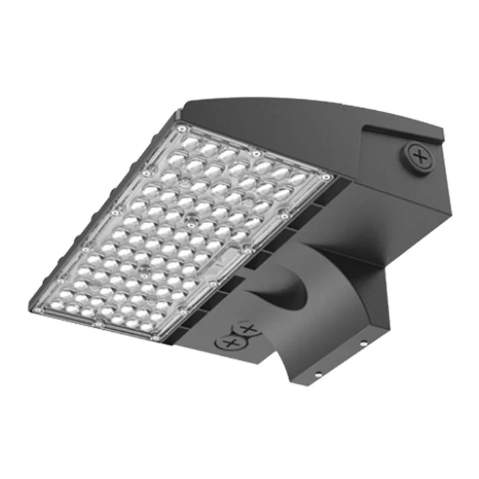 Portor PT-WPA Architectural Wall Pack, HW, 3CCT, 60W/80W/100W, 3000K/4000K/5000K, 120-277V, Integrated Photocell