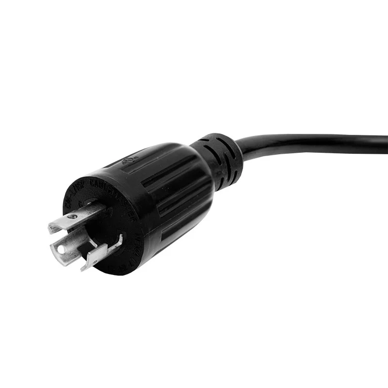 Power Cord, 8FT, 15A, 125V, 16/3TL, Black, Factory Installed Options