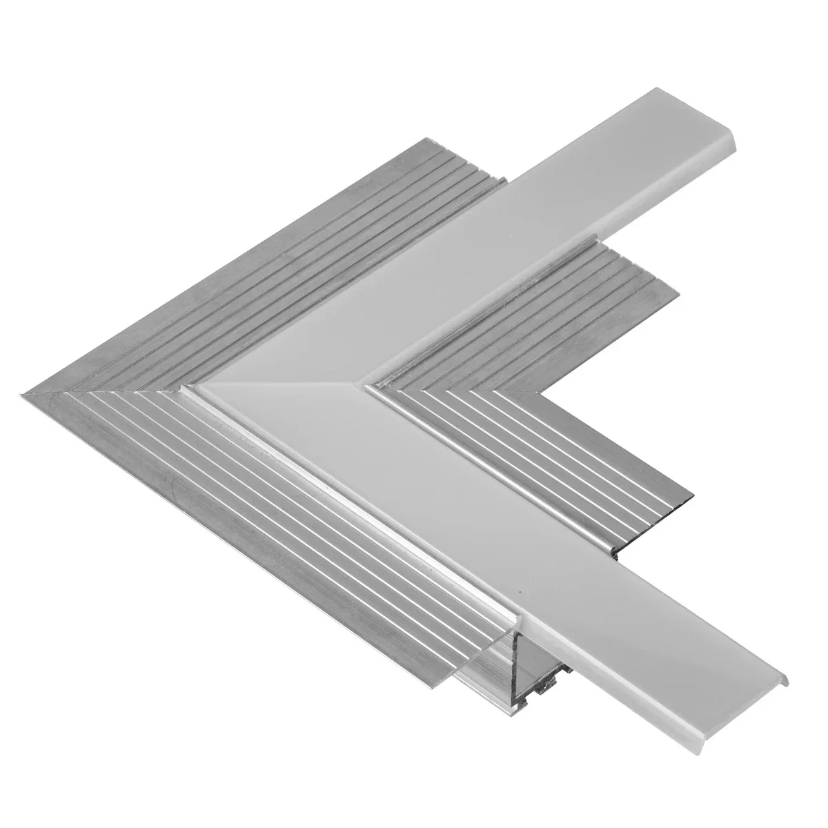 Premium Extrusion 90 Degree Coupler, For Invisible Slot Extrusion, With SLOTLENS