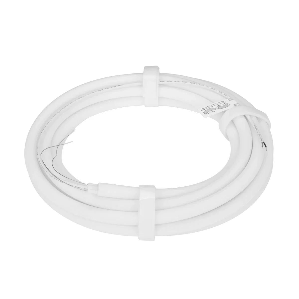Prizm Dart Static White 360° Neon, 24V DC, 3000K, 16.4ft, 213Lm/ft, 4.36W/ft, IP65, CRI 90+