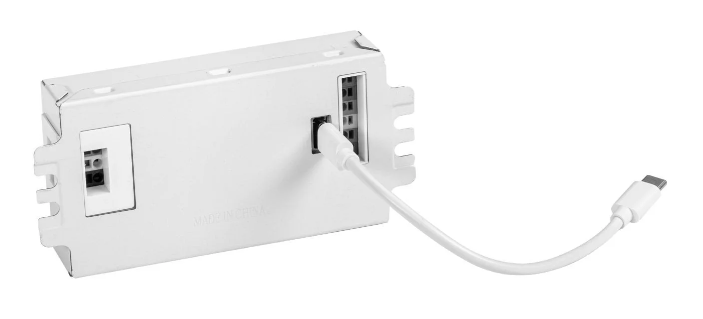 Programmable Constant Current LED Driver, 25W, 420-1250mA Output, 120-277V Input, 0-10V Dimming, Programmable via Smart