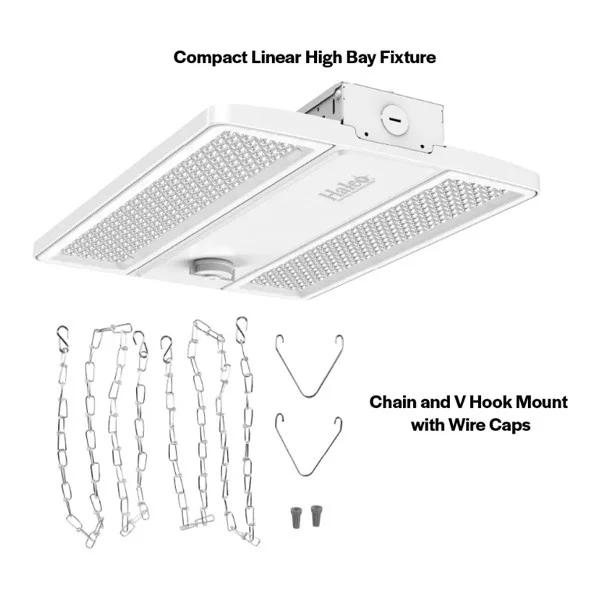 ProLED Select Compact Linear High Bay, Size 1, Lumen Selectable 14600/17100/19500, Color Selectable ...