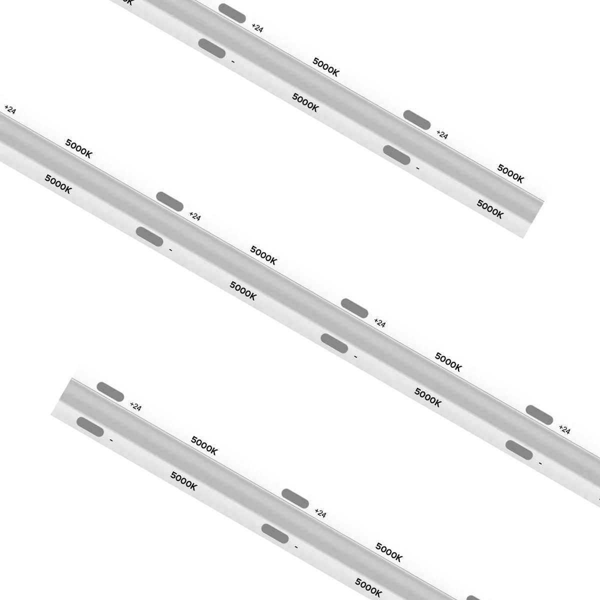 COB Free-Cut Tape Light, 24V DC, 16.4ft, 2700K/3000K/3500K/4000K/5000K, 90+ CRI, IP54