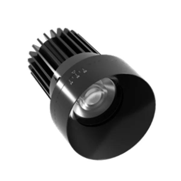 Proluxe Rhyme Series 3" Round Beam Angle Adjustable Downlight, TIR Lens, 24º-50º Adjustable Beam, 15...