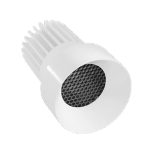 Proluxe Rhyme Series 3" Round Deep Baffle Downlight with Honeycomb Louver, TIR Lens, 36º Beam Angle,...