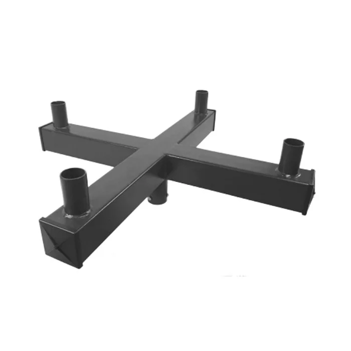 Quad Vertical Tenon for 4" Round Pole, 4" Round Pole, Bronze
