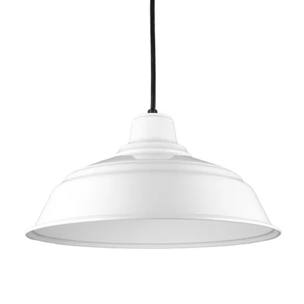 Quick Ship Classic Warehouse Shade Cord-Hung Pendant, 17" Shade - view 3