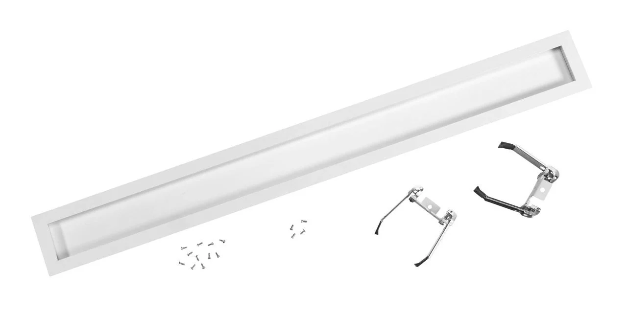 Recessed Mounting Kit for 3' Fixtures in Drywall Ceilings