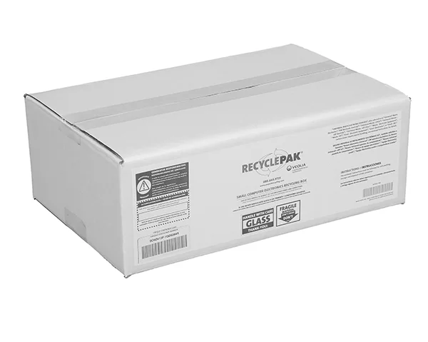 RecyclePak Small Electronics Recycling Box, 10/Case