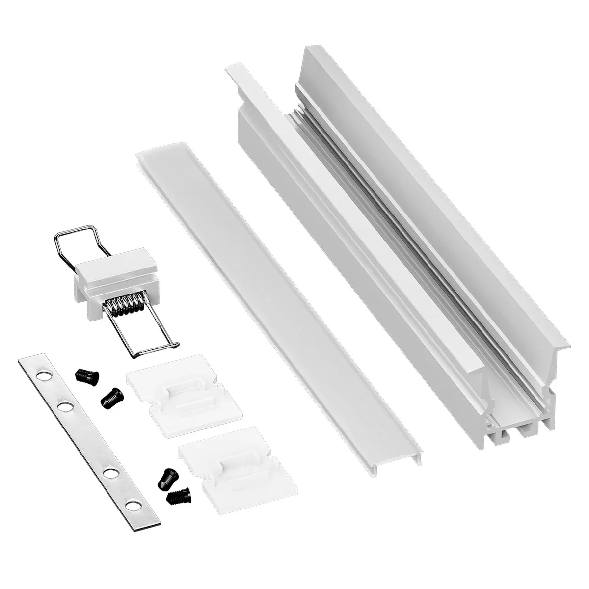 Regal Regress Extrusion, Aluminum Finish, 2M Length, Single Bundle