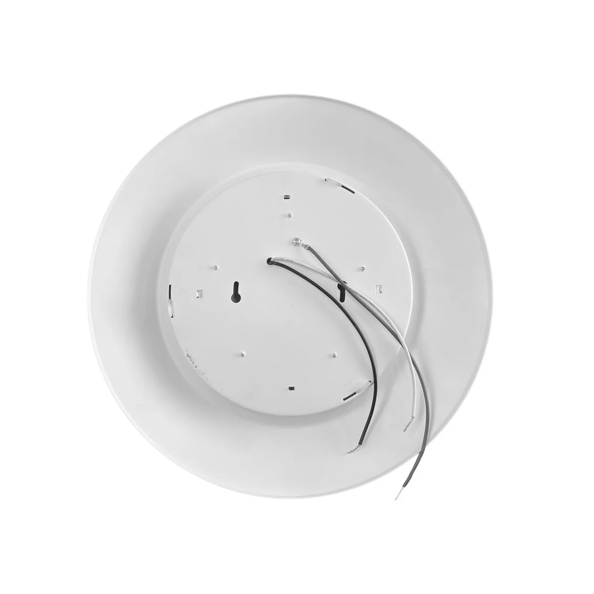 Regressed 13" 5CCT LED Disk Downlight, White Finish, 24W, 120V, 2700K|3000K|3500K|4000K|5000K - view 2