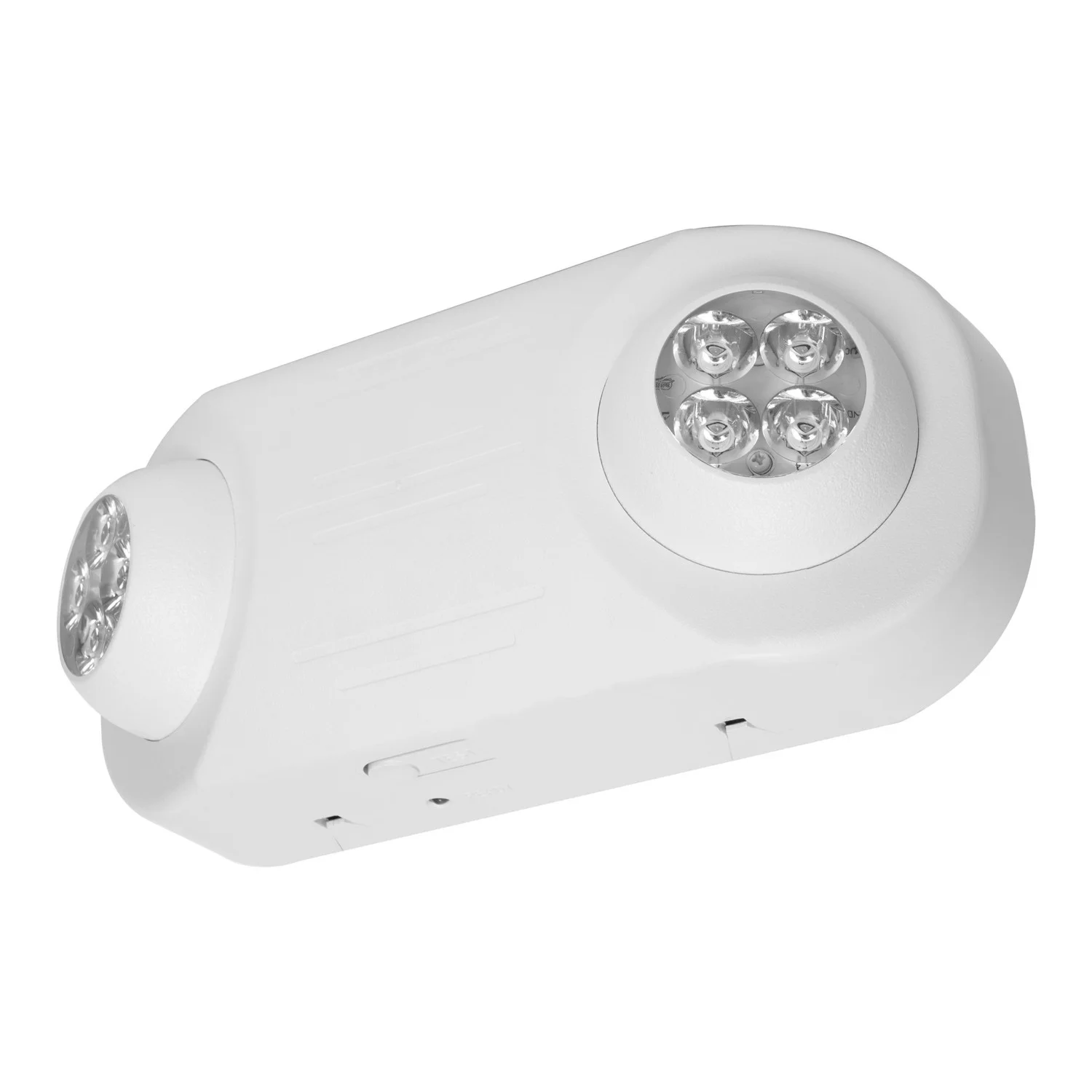 REL9-RC Dual Lamp LED Emergency Light with Remote Control Capability, 4.5W x 2, 700 Lumens, 5700K, 120-277VAC, LiFePO...