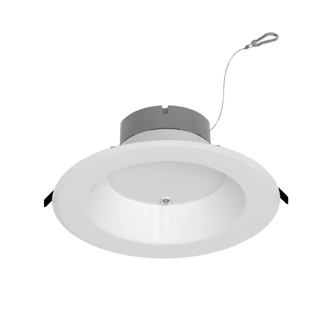 Retrofit Commercial Downlight, 10", Emergency Battery Ready, Lumen Selectable, Color Selectable, Whi...