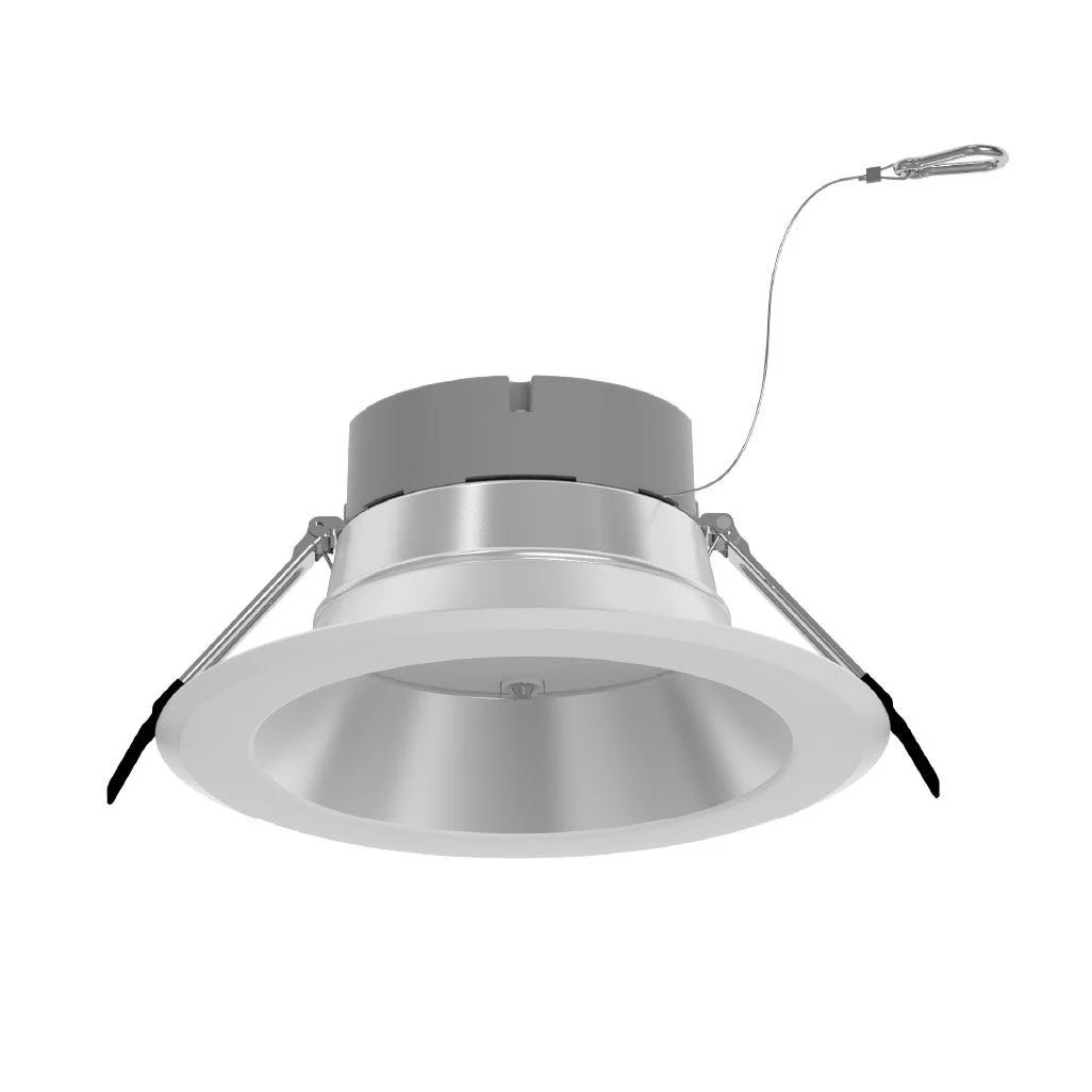 Retrofit Commercial Downlight with Emergency Battery Ready, 8", Lumen Selectable, Color Selectable 2700K/3000K/3500K/...