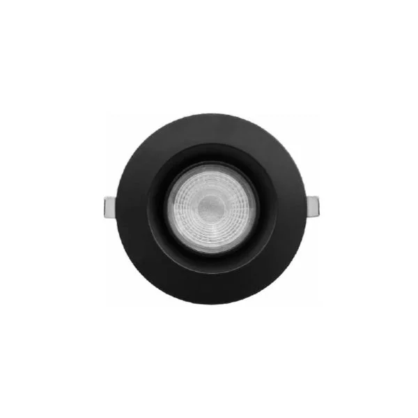 RG Series 4" Regress Gimbal, 14W, 1100 lumens, 120V, 5CCT, 90 CRI, Black, 40° beam