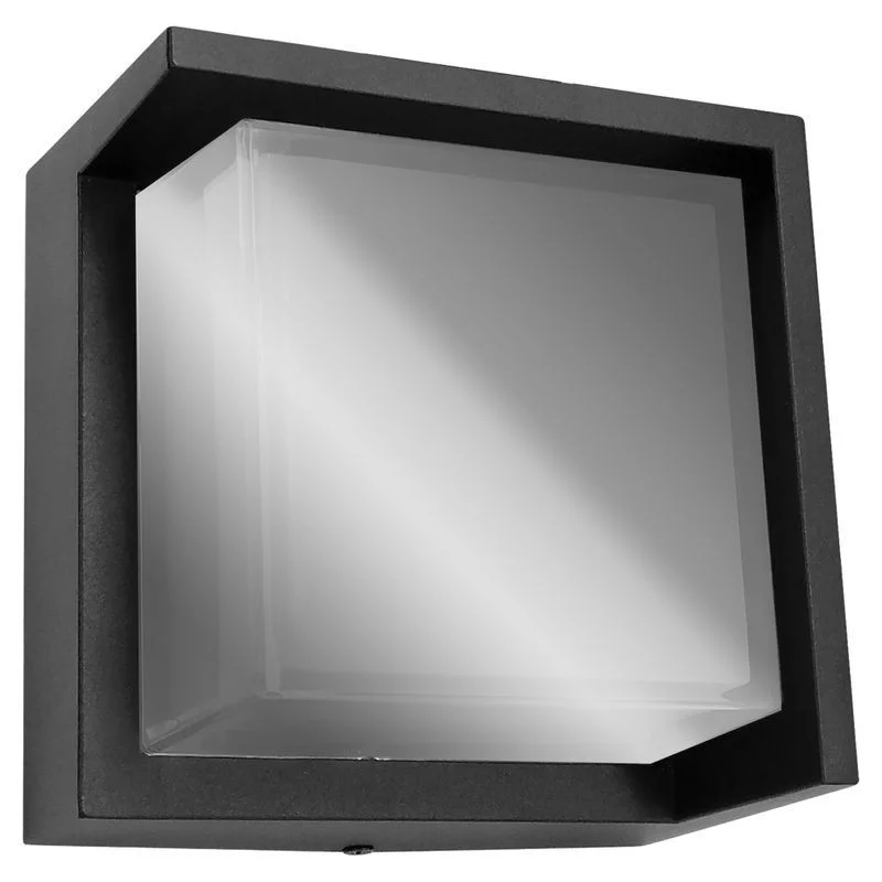 RGB WG APP OR REMOTE CONTROL 6" Square Model H Architectural Outdoor/Indoor LED Wall Light, 12W, 5CC...