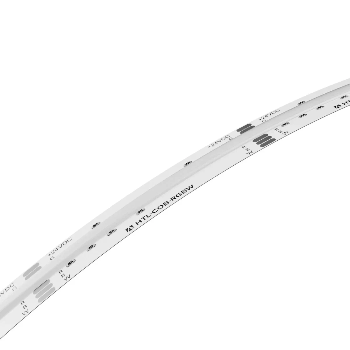 RGBW COB Tape Light, 24V DC, 16.4ft, IP54
