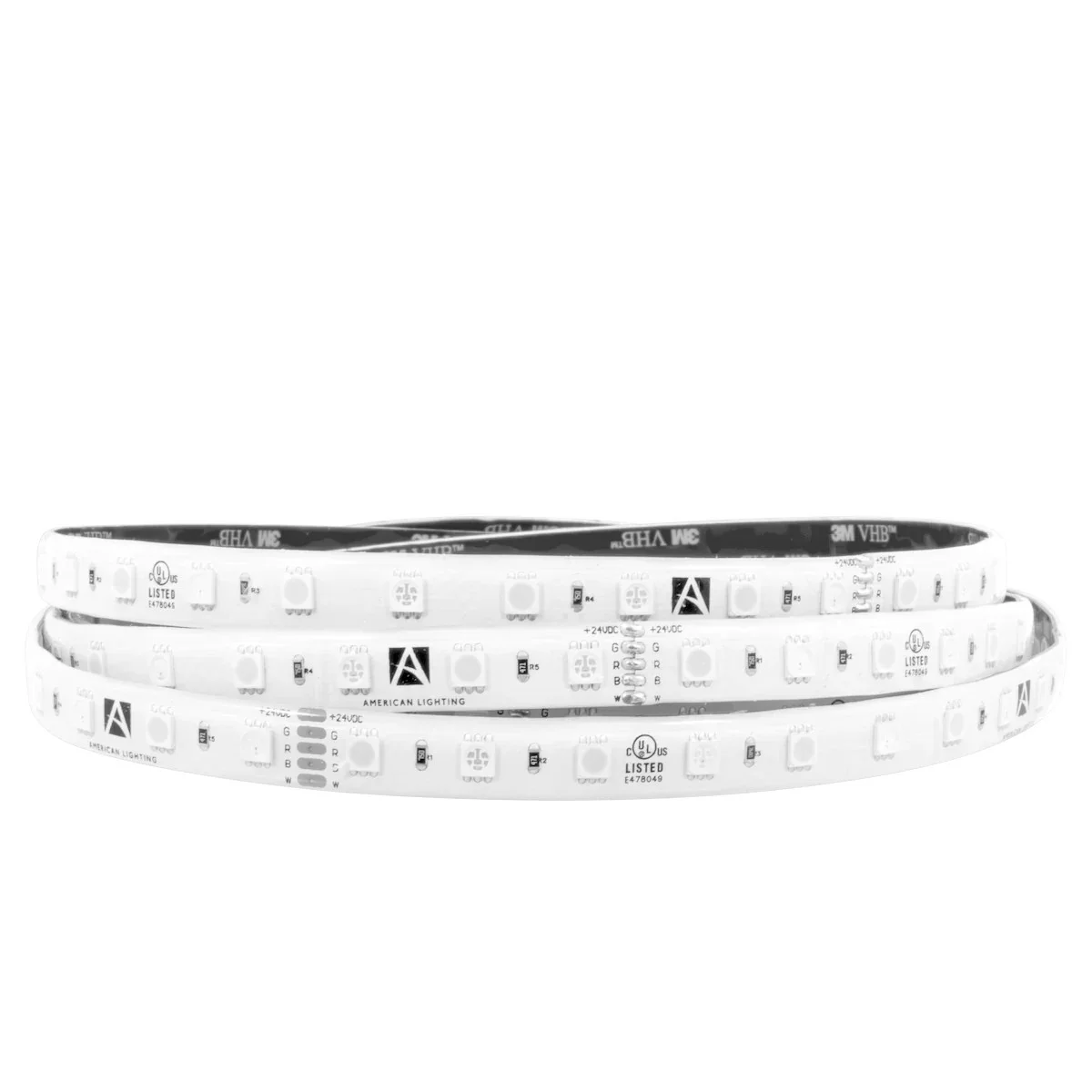 HTL RGBW Series Tape Light, RGBW, 24V DC, 16.4 ft, IP65