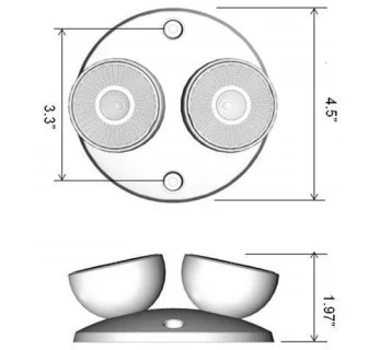 RP Lighting and Fans RH22 Series 2 W LED Remote Head - view 2