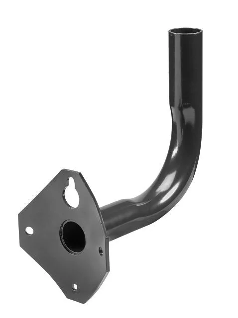 Right angle bracket | 11in | Bronze | For wood pole mounting | Compatible with 2 3 / 8 in slipfitter mounts