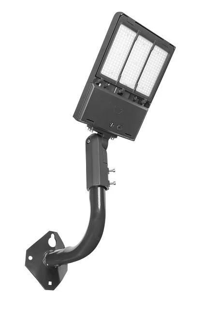 Right angle bracket | 11in | Bronze | For wood pole mounting | Compatible with 2 3 / 8 in slipfitter mounts - view 3