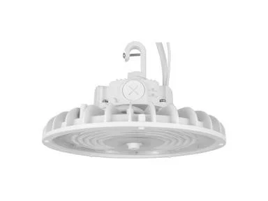 Round Eco Pendant High Bay Gen 3, 90W/120W/150W, Color Selectable 3500K/4000K/5000K, White, Black Finish