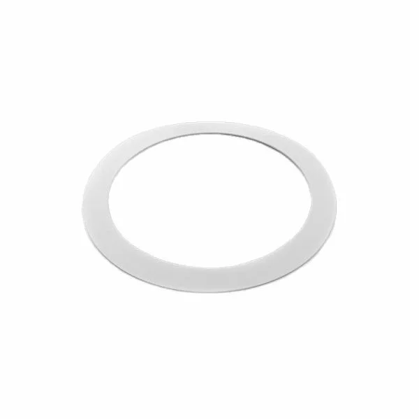 Round Goof Ring, Metal, White, 10 1/2" ID, 16" OD