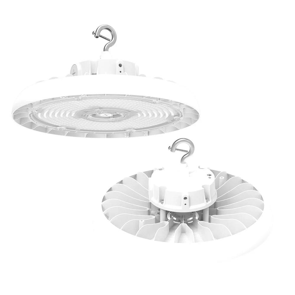 RB5 Large Round High Bay, 26,000/30,000/36,000 Lumen Select, Clear Lens, CCT Selectable 3500K, 4000K, 5000K - view 2