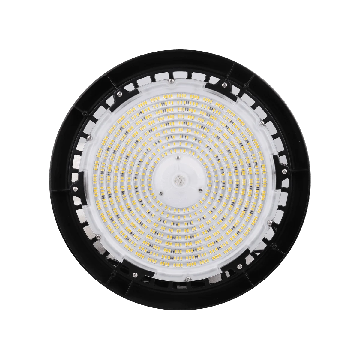 Round High Bay, PowerSet 240/200/180W, Field-Selectable CCT 35/40/5000K, 120-277V, Black - view 2