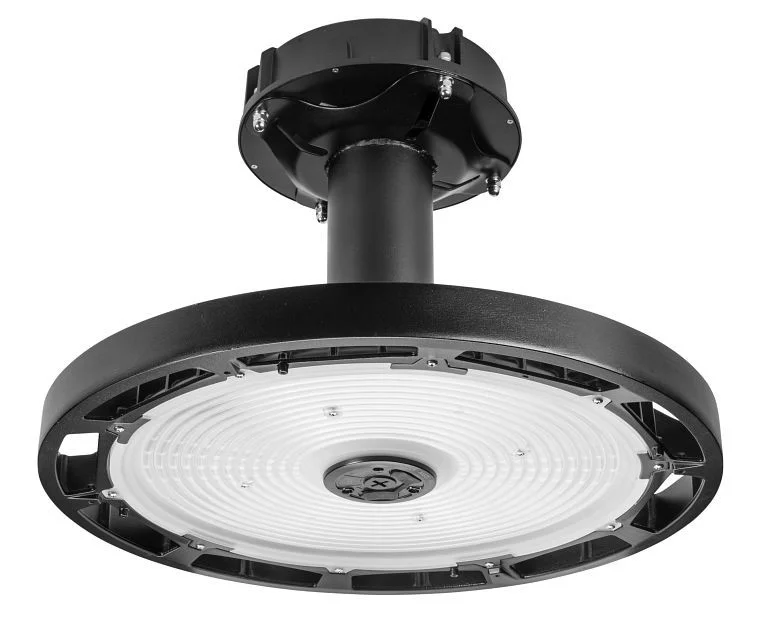 Round Highbay Fixture feat. Power Select & Color Select | 400W / 320W / 240W, 120-277V Input, 4000K / 5000K, 0-10V Dimmi