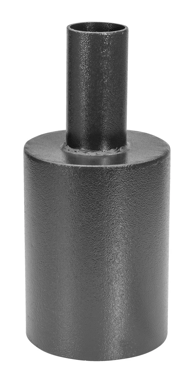 Round Pole to Tenon Adapter, 5-1/4" Pole Tenon Size, Bronze Finish - view 3