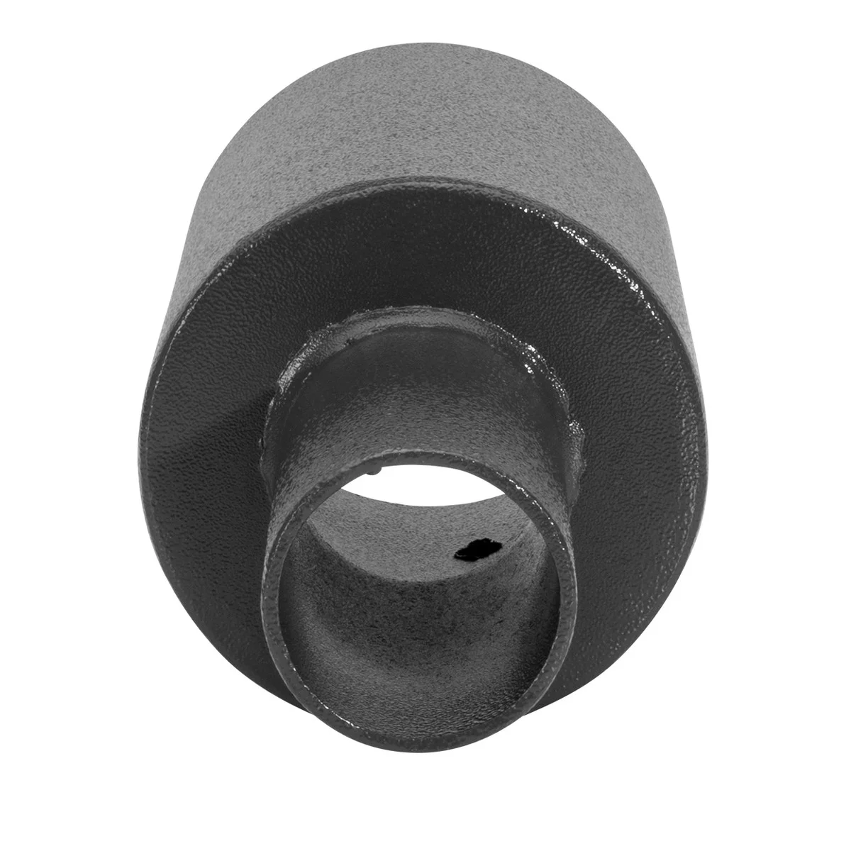 Round Pole to Tenon Adapter, Pole Tenon Size 4-1/4", Bronze Finish, Includes (4) M12x30mm Screws - view 3