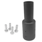 Round Tenon Adapter, 3'' to 2-3/8'', Bronze - view 2