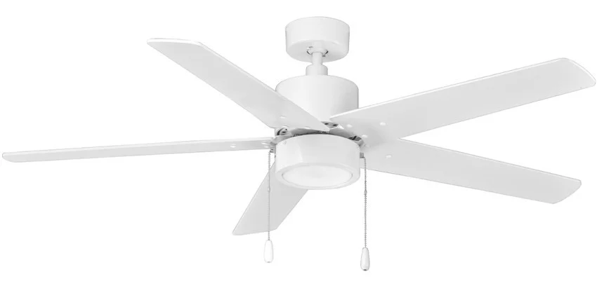 RP Lighting 1065LED Aldea V Ceiling Fan, 52", Integrated LED Light Kit, 16W, 3000K, 90 CRI, 120V, No Pull Chain - view 2