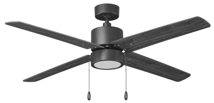RP Lighting Aldea 1071LED Ceiling Fan, 52" Sweep, 4-Blade, Integrated LED Light Kit, No Pull Chain - view 3